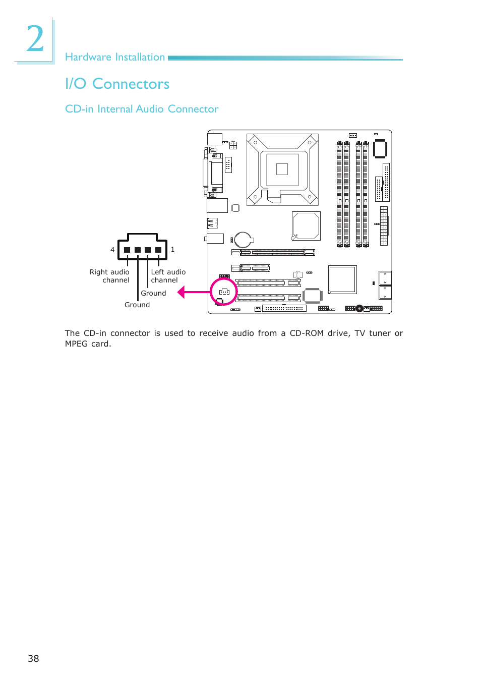 I/o connectors | DFI EL331-RM User Manual | Page 38 / 192