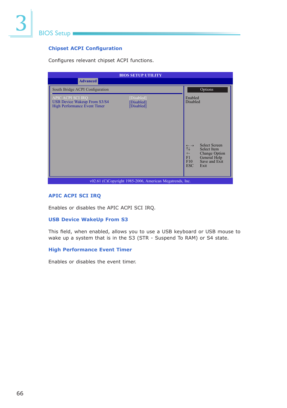 Bios setup | DFI EL331-RM User Manual | Page 66 / 192