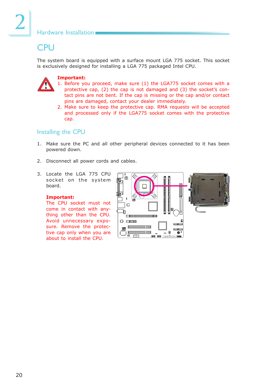 DFI EL339-B User Manual | Page 20 / 109