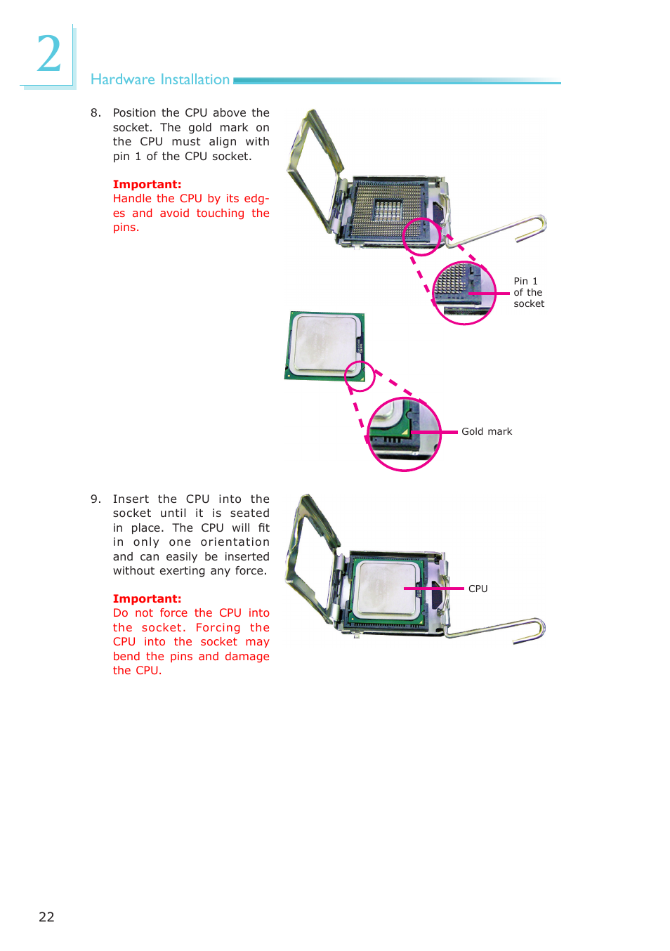 DFI EL339-B User Manual | Page 22 / 109