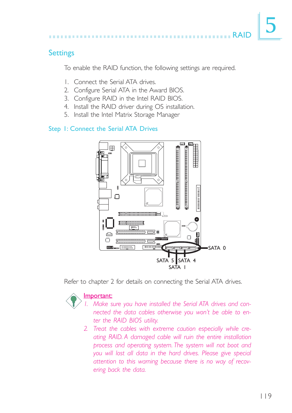 Settings | DFI G7B330-BR User Manual | Page 119 / 147
