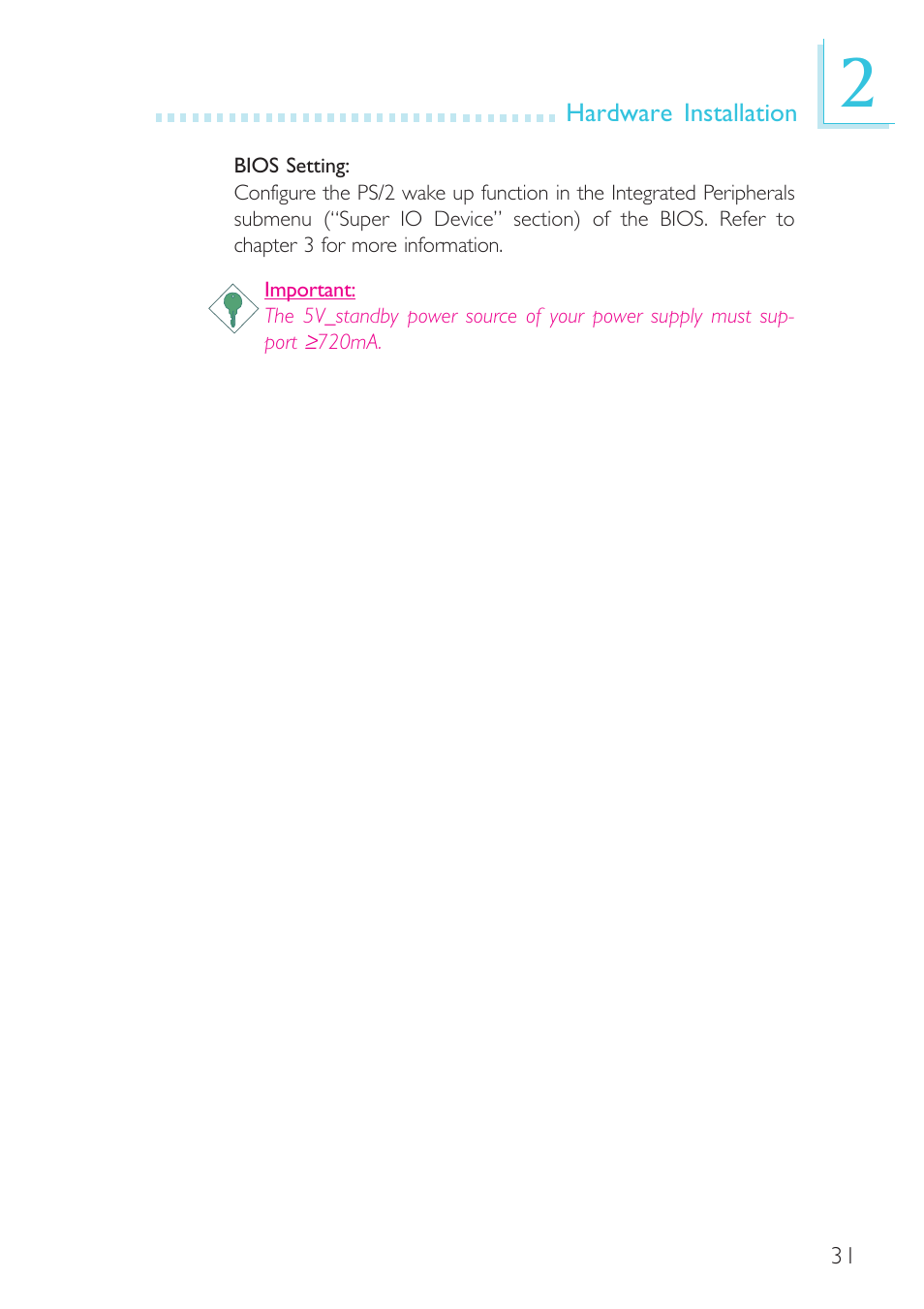 DFI G7B330-BR User Manual | Page 31 / 147