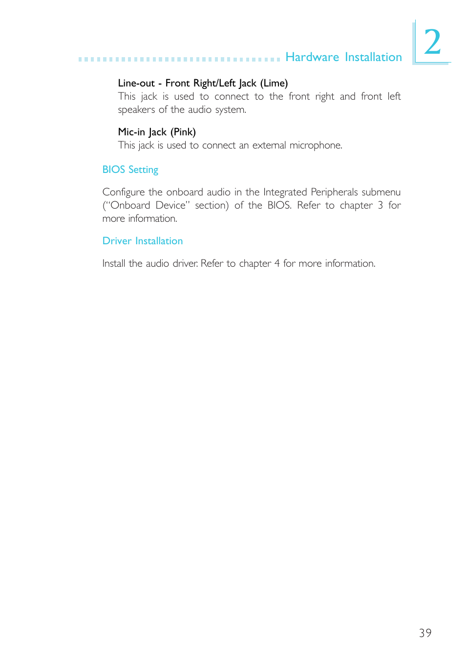 DFI G7B330-BR User Manual | Page 39 / 147