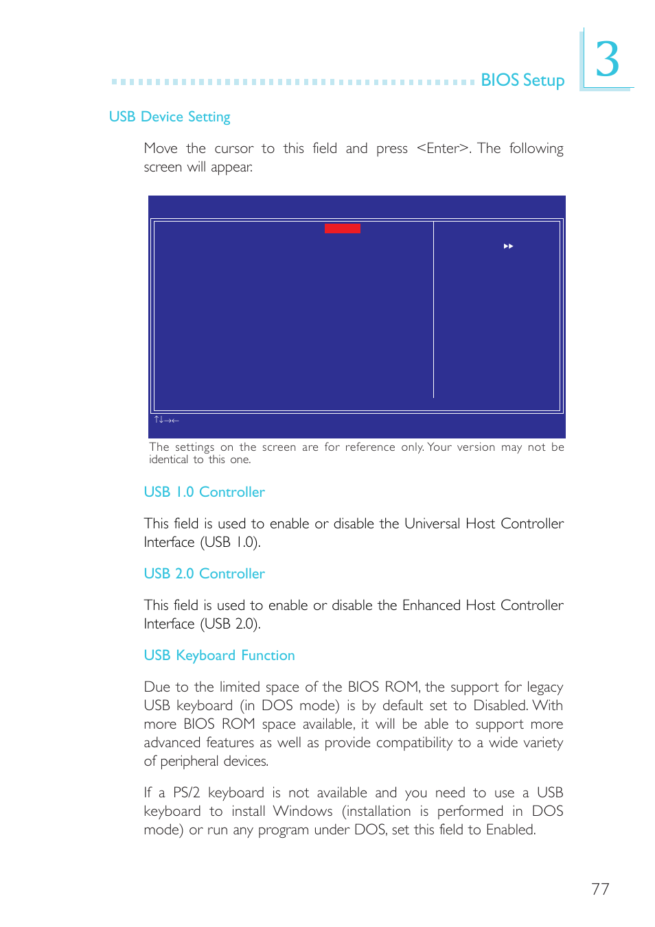 Bios setup | DFI G7B330-BR User Manual | Page 77 / 147