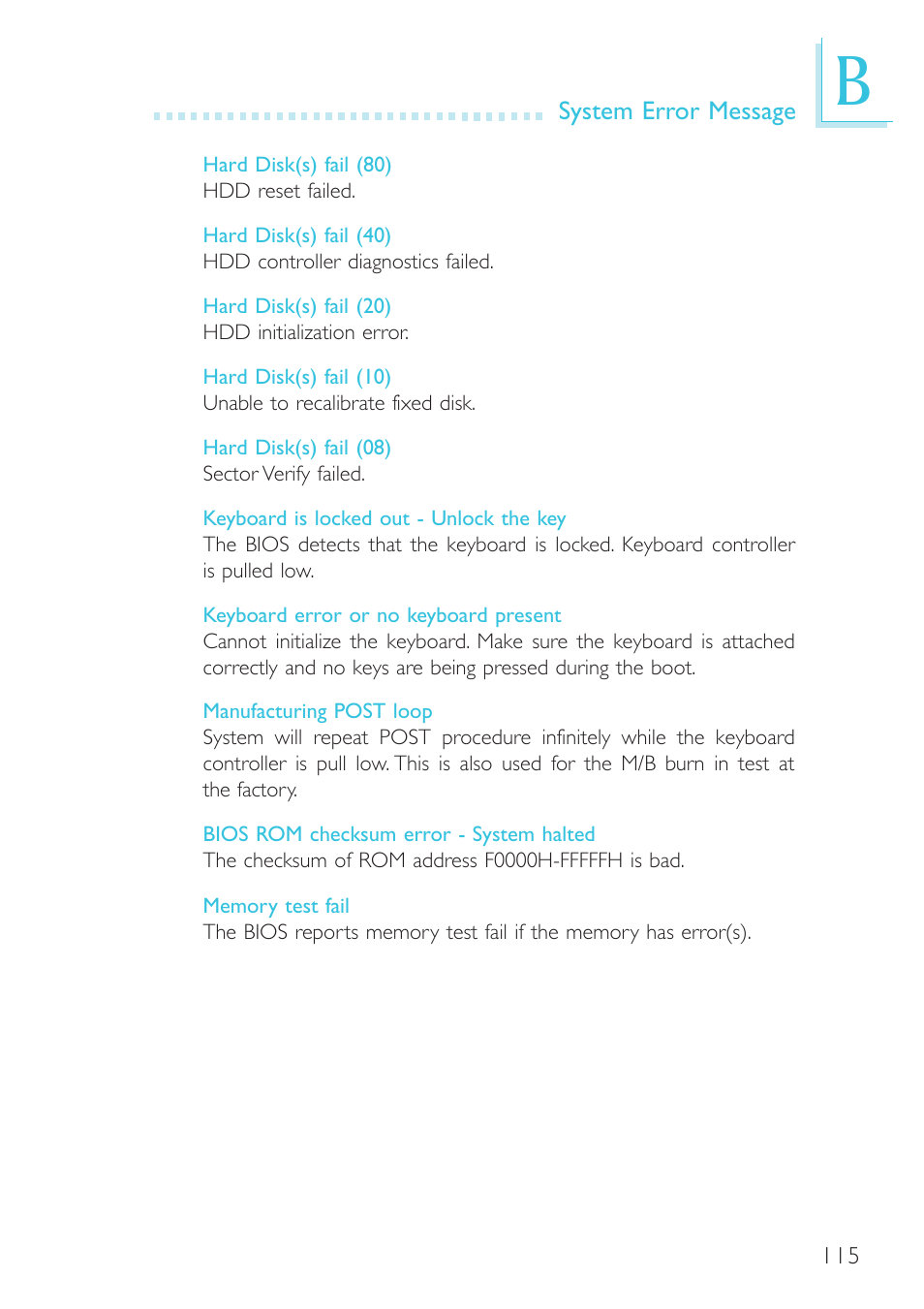 DFI G7L330-B User Manual | Page 115 / 133