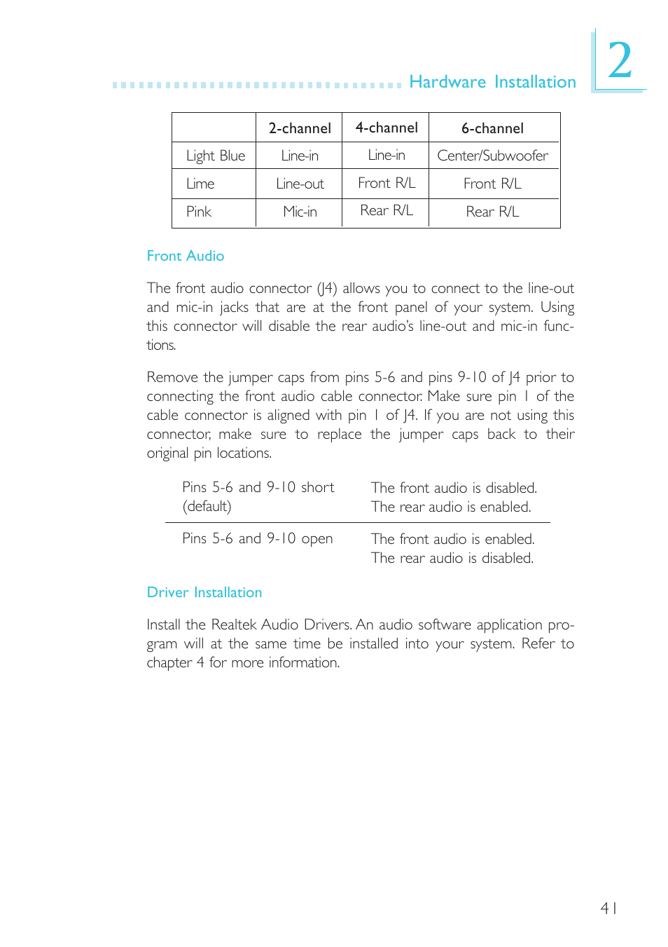 DFI G7L330-B User Manual | Page 41 / 133