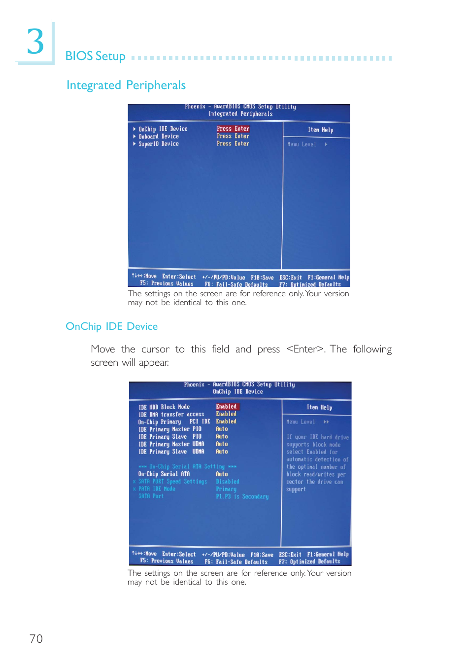 DFI G7L330-B User Manual | Page 70 / 133