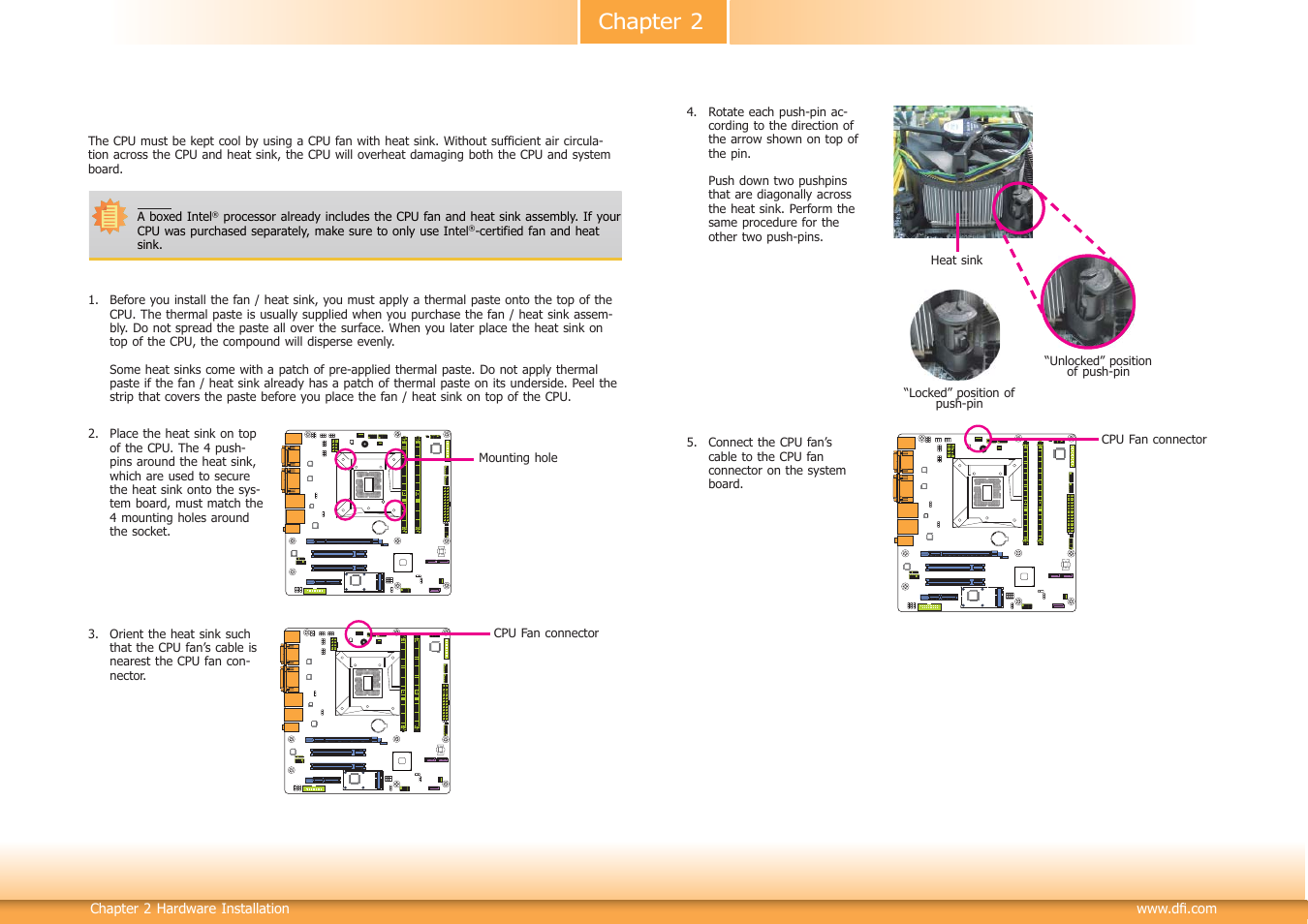 Chapter 2 | DFI HD330-H81 User Manual | Page 14 / 81