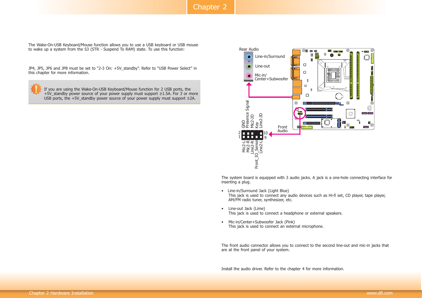 Chapter 2 | DFI HD330-H81 User Manual | Page 23 / 81