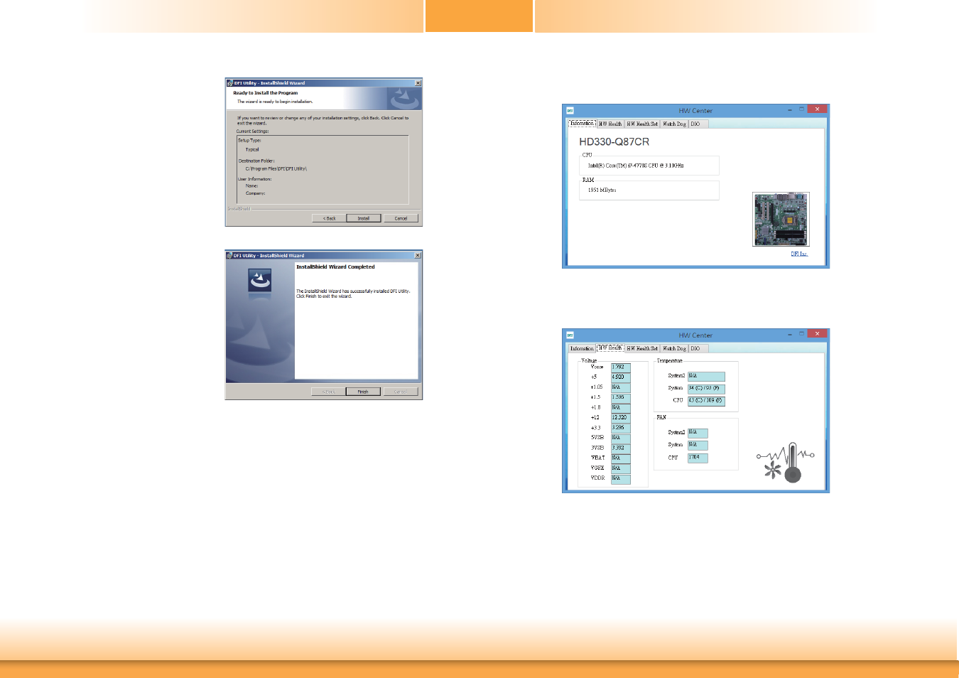 Chapter 4 | DFI HD330-Q87 User Manual | Page 63 / 85