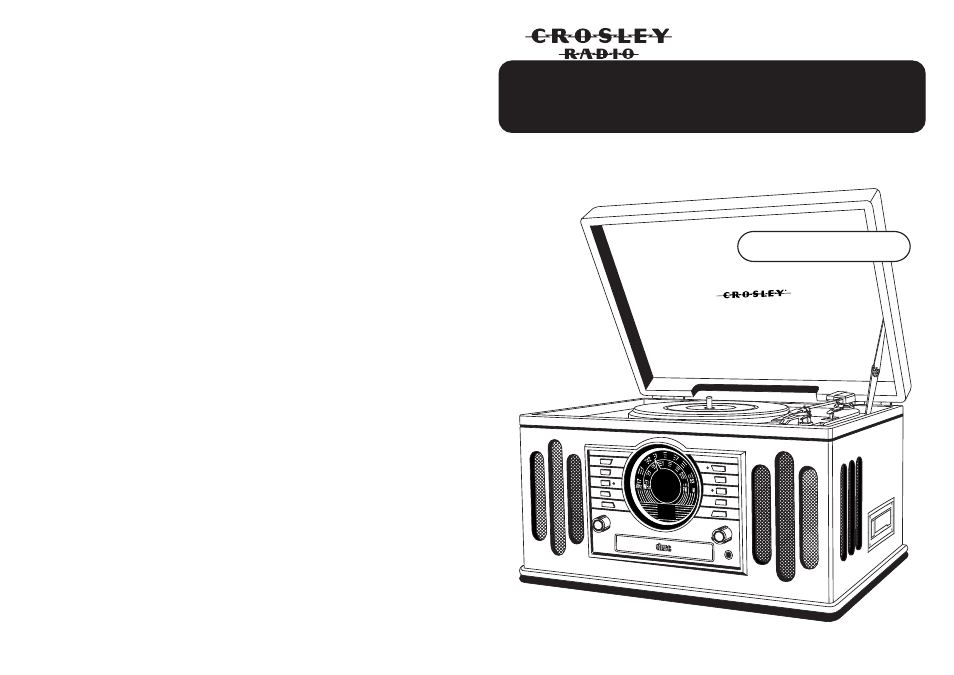 Crosley Radio CR73 User Manual | 7 pages