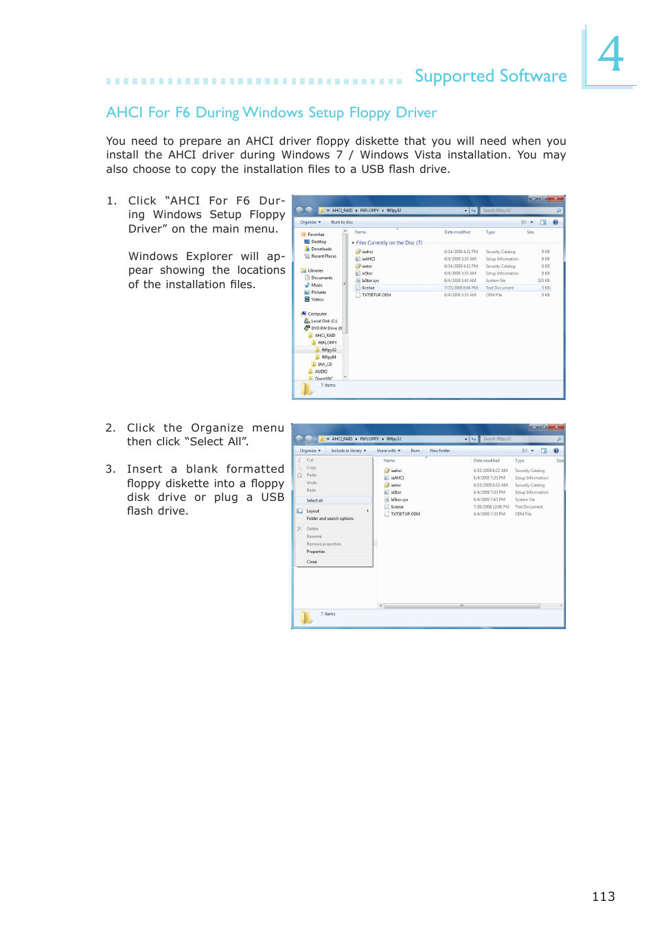 Supported software | DFI SR330-N User Manual | Page 113 / 155