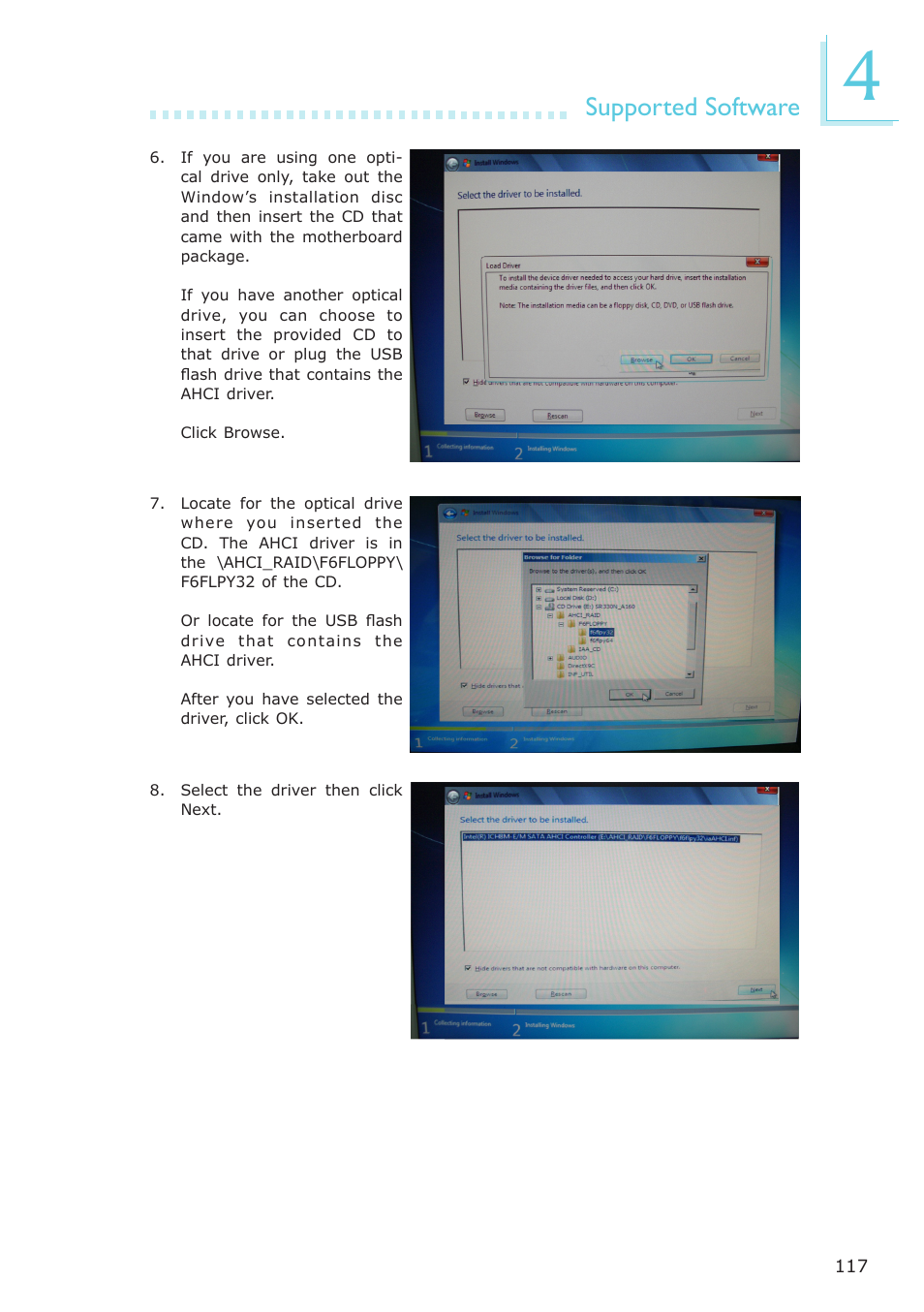 Supported software | DFI SR330-N User Manual | Page 117 / 155