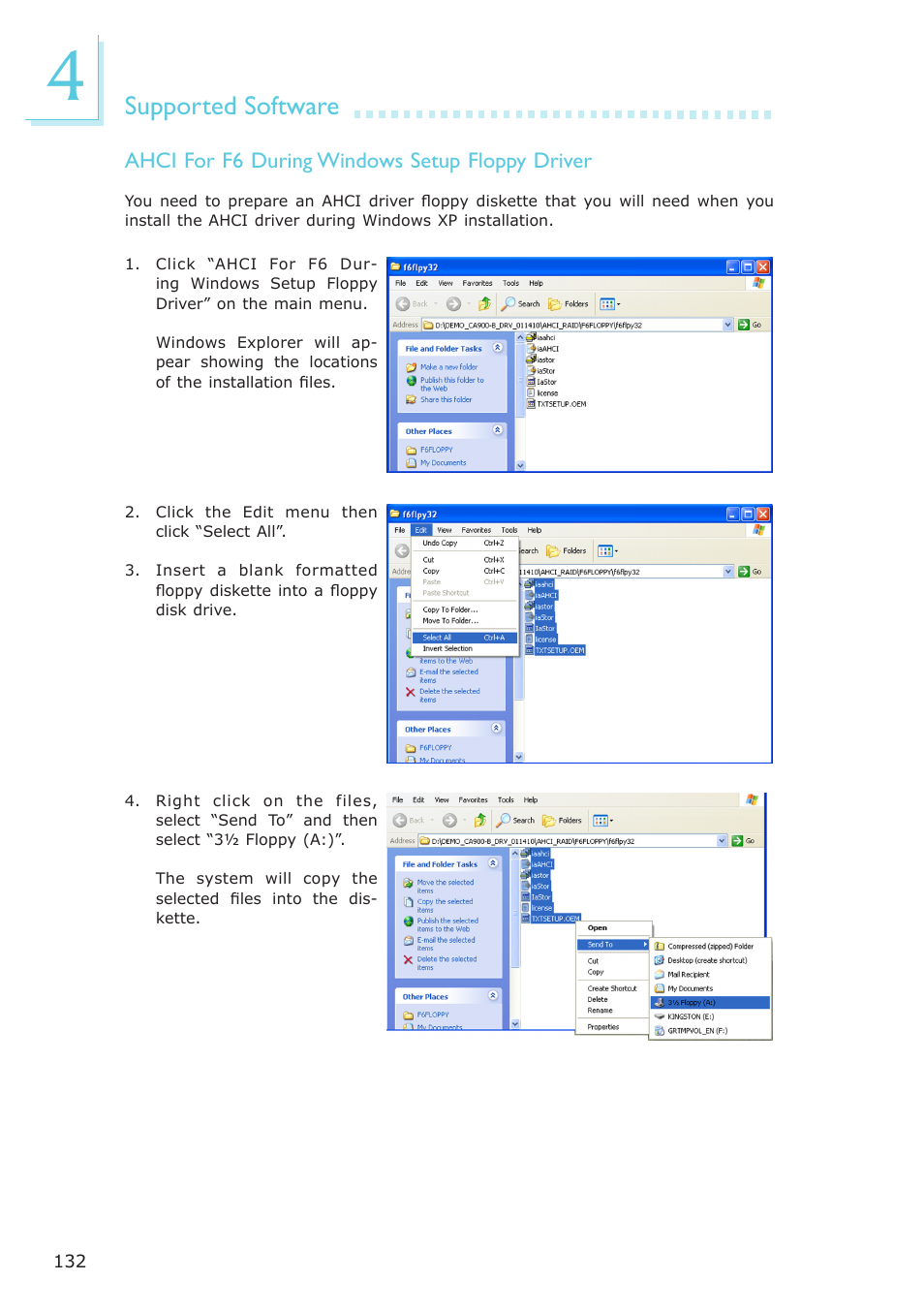 Supported software | DFI SR330-N User Manual | Page 132 / 155