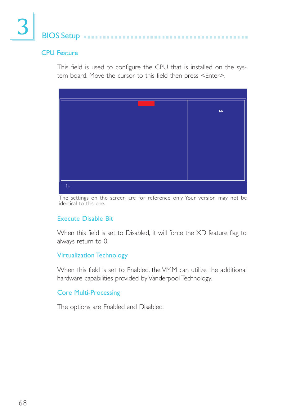 Bios setup | DFI SR330-N User Manual | Page 68 / 155