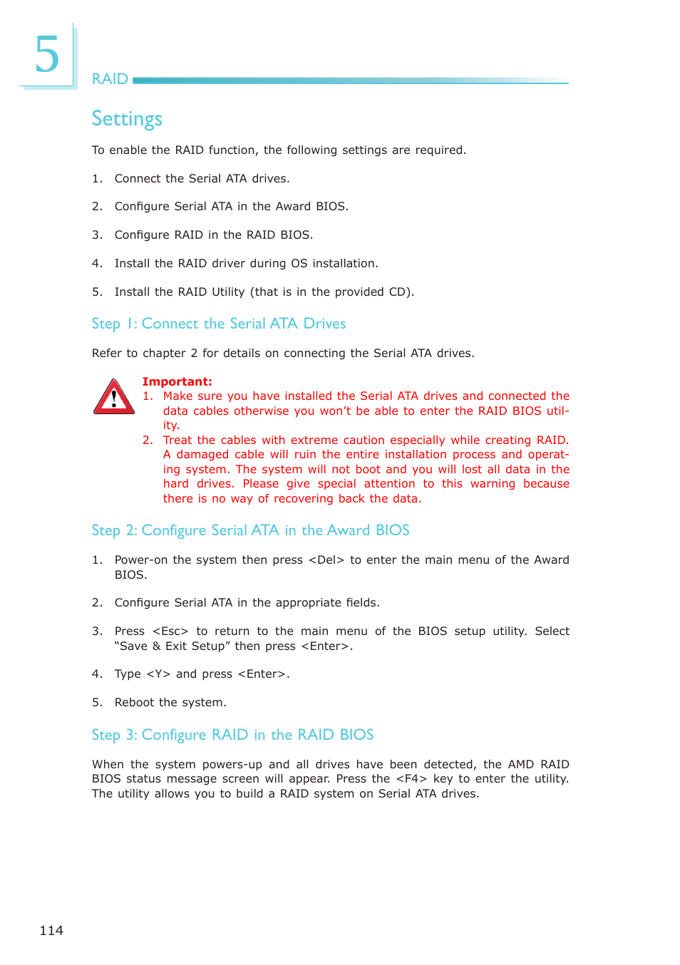 Settings | DFI AM636-B User Manual | Page 114 / 133