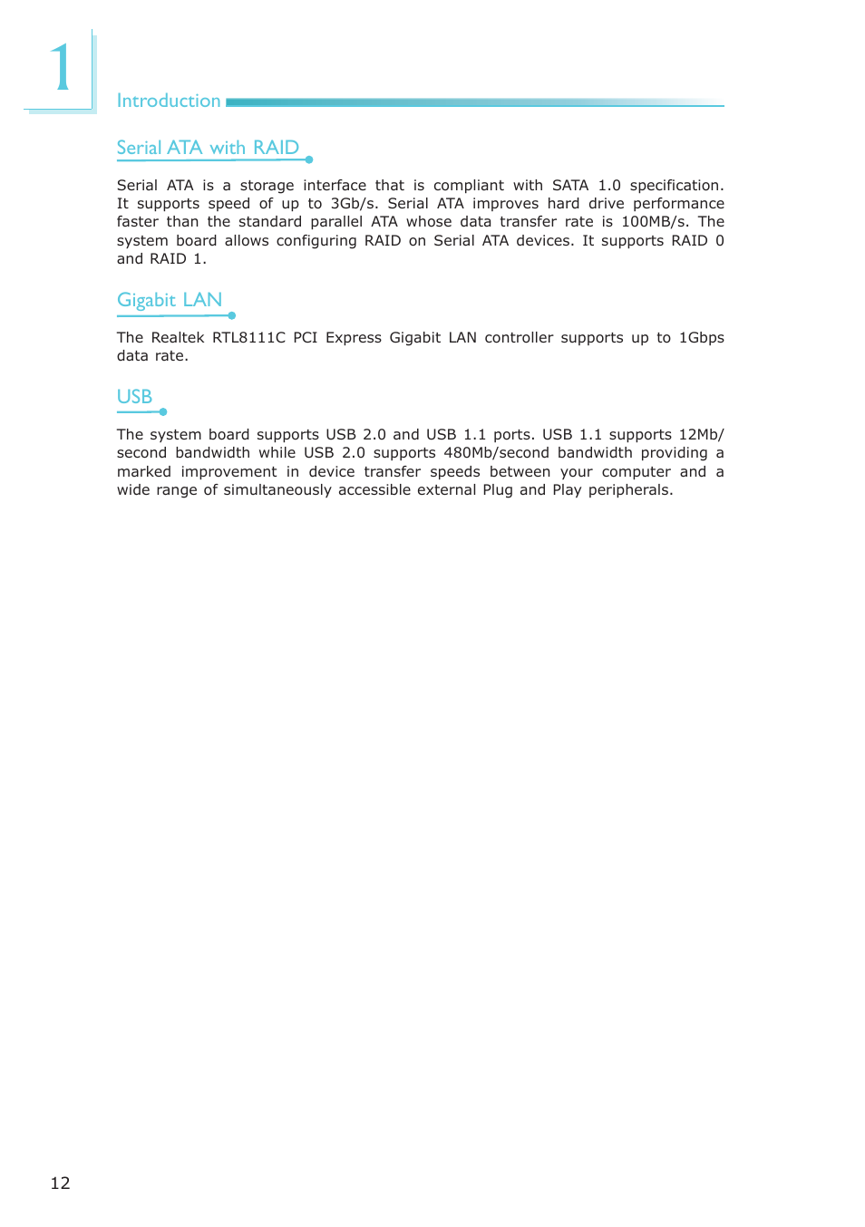 DFI AM636-B User Manual | Page 12 / 133