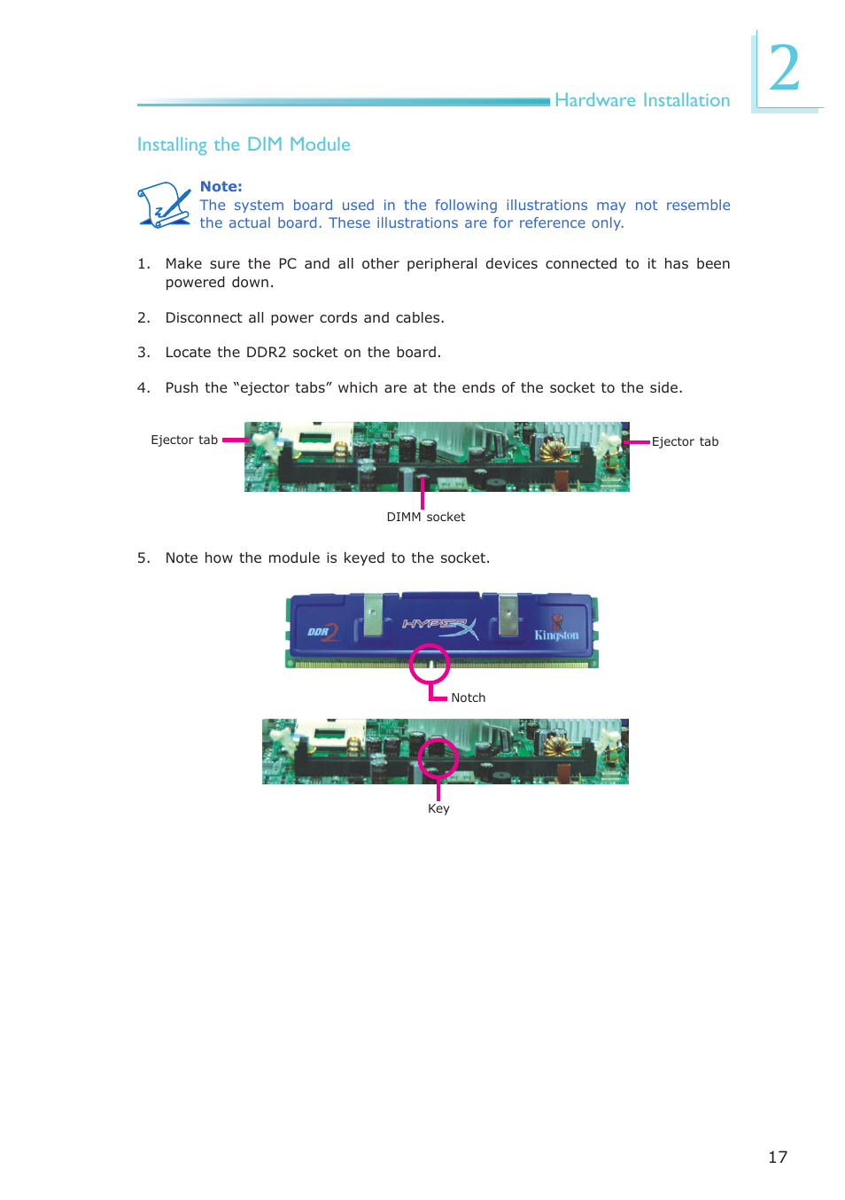 DFI AM636-B User Manual | Page 17 / 133