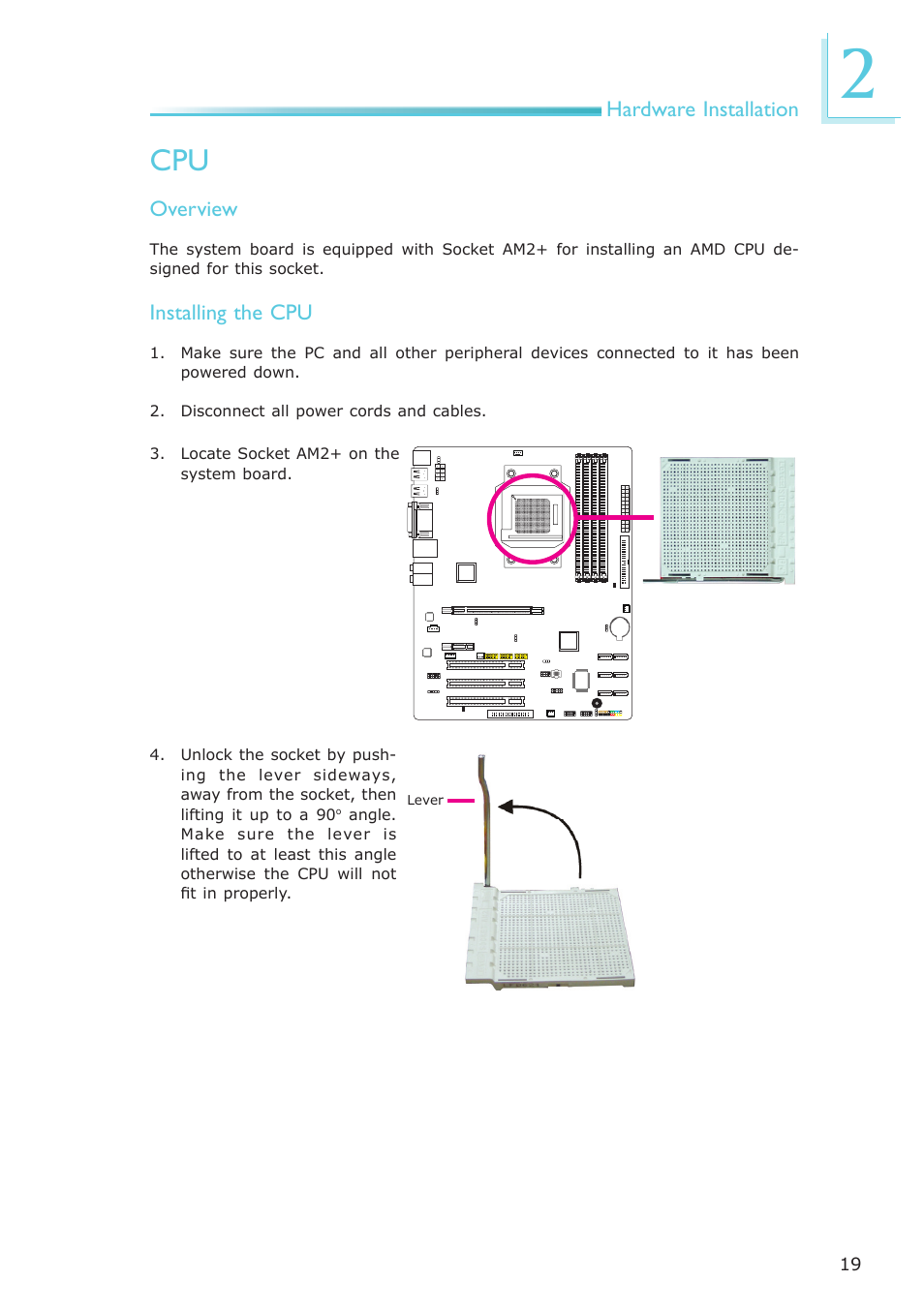 DFI AM636-B User Manual | Page 19 / 133