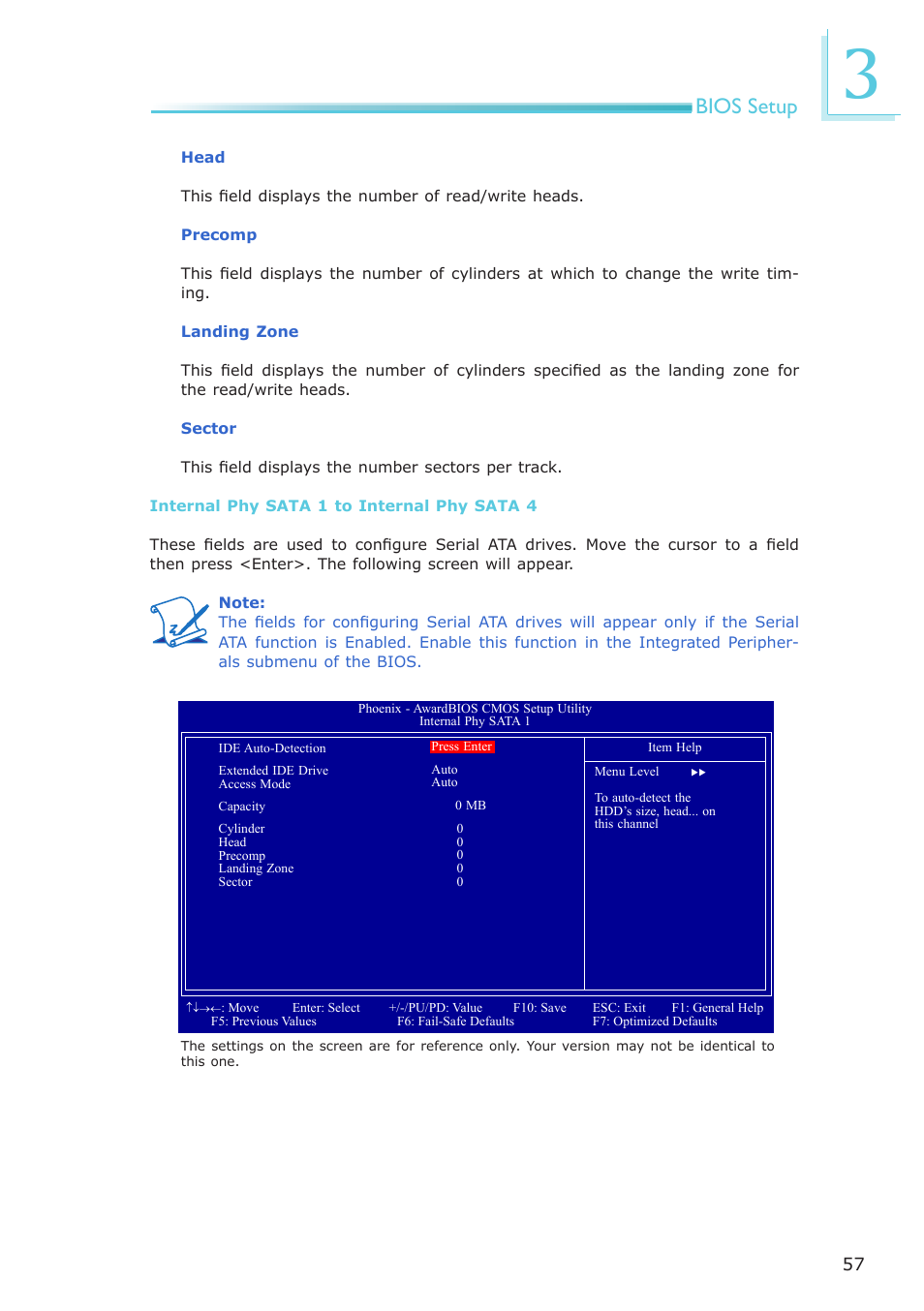 Bios setup | DFI AM636-B User Manual | Page 57 / 133