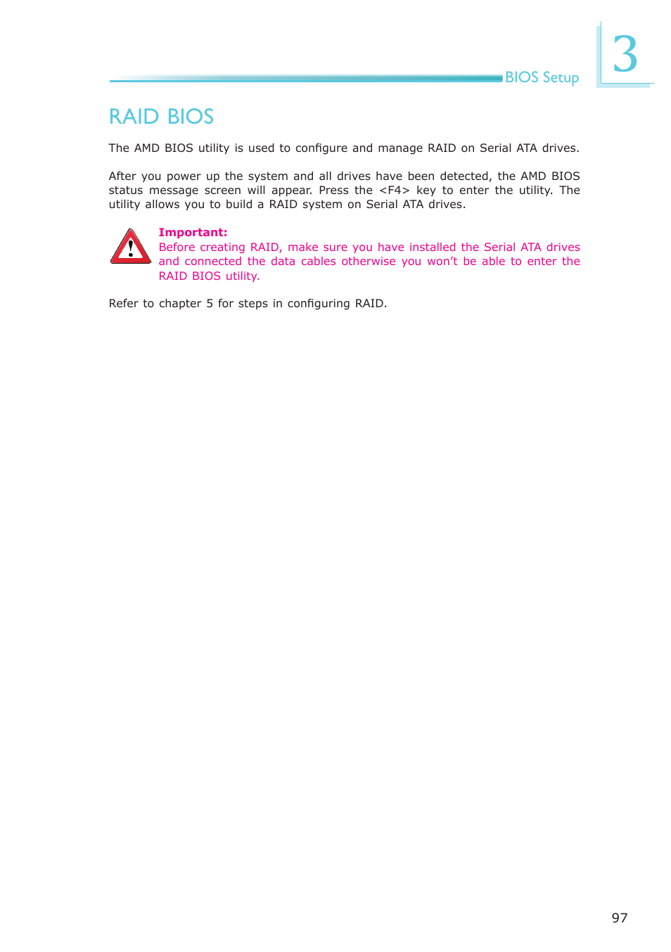 Raid bios | DFI AM636-B User Manual | Page 97 / 133