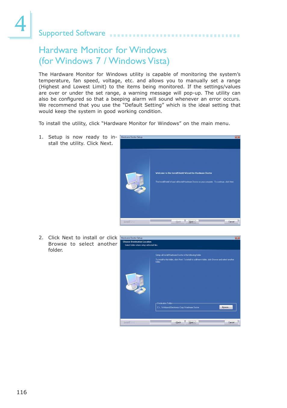 DFI BL600-D User Manual | Page 116 / 149