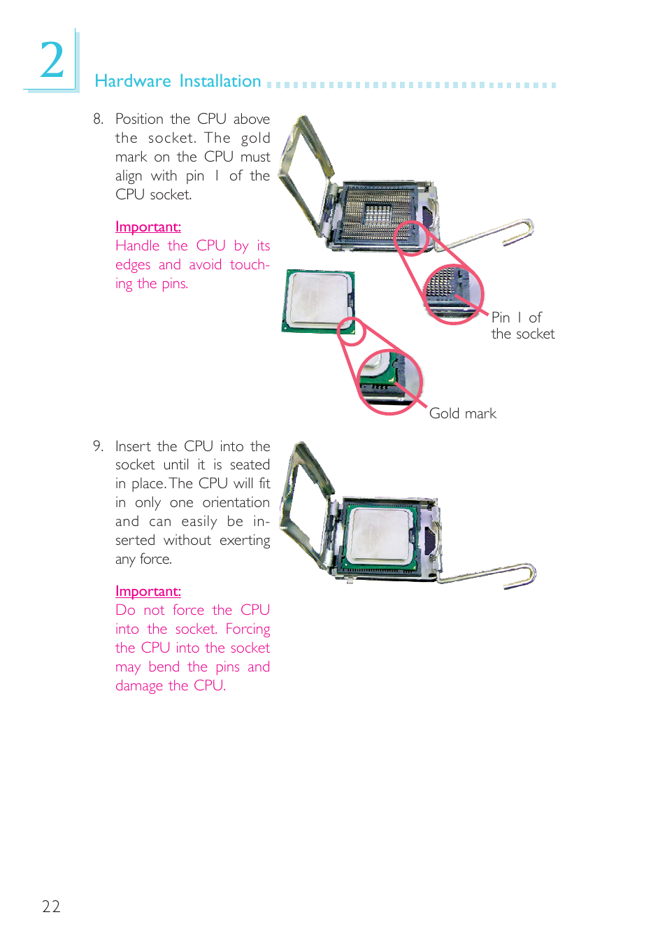 DFI BL600-D User Manual | Page 22 / 149