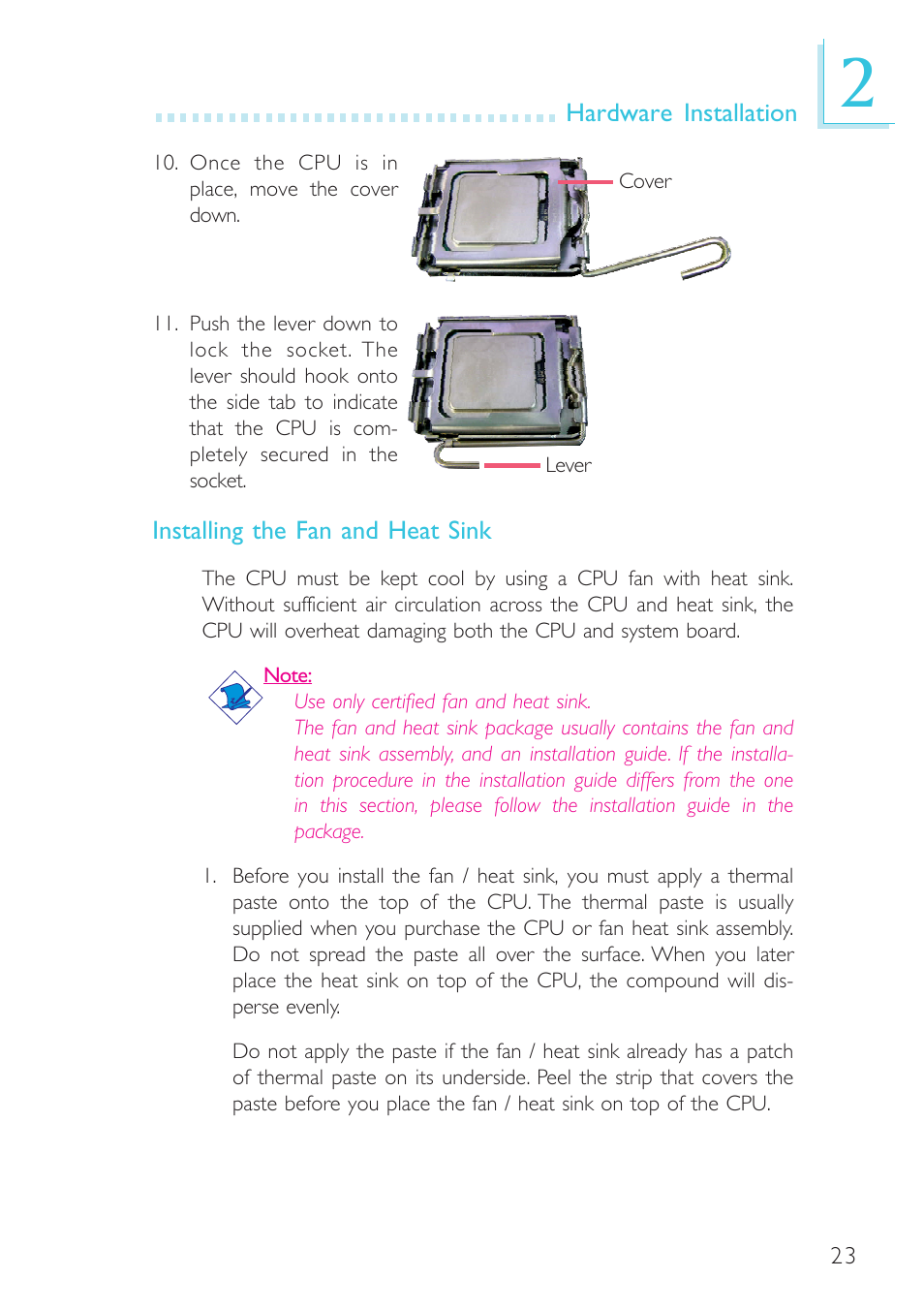 DFI BL600-D User Manual | Page 23 / 149