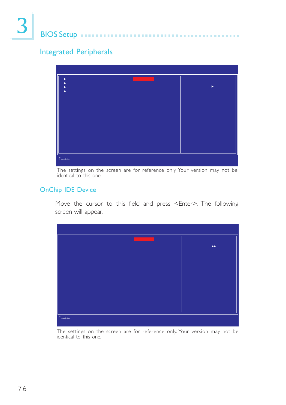 Bios setup integrated peripherals | DFI BL600-D User Manual | Page 76 / 149