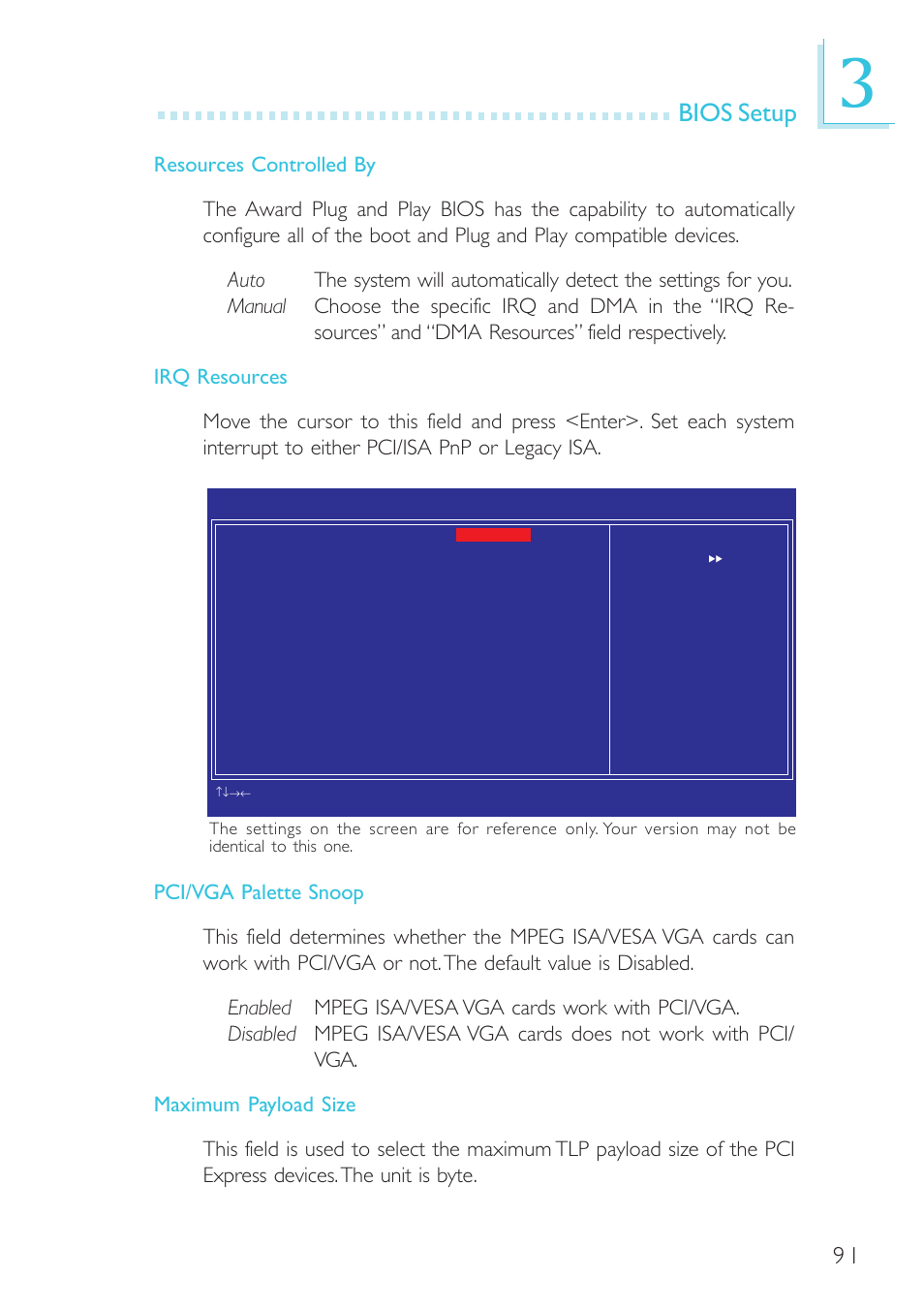 Bios setup | DFI G7B630-B User Manual | Page 91 / 154