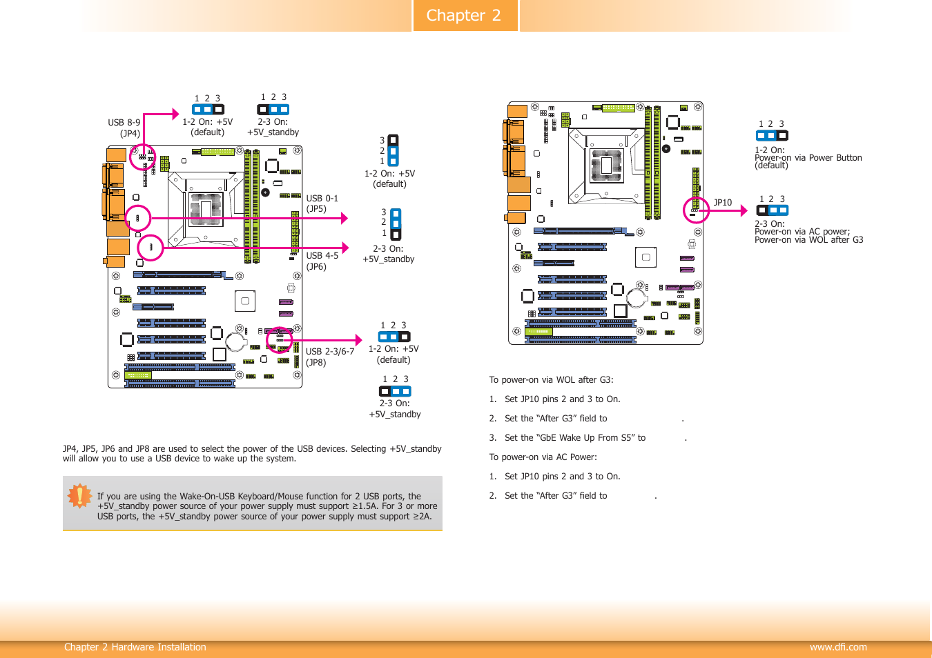 Chapter 2 | DFI HD620-H81 User Manual | Page 16 / 86