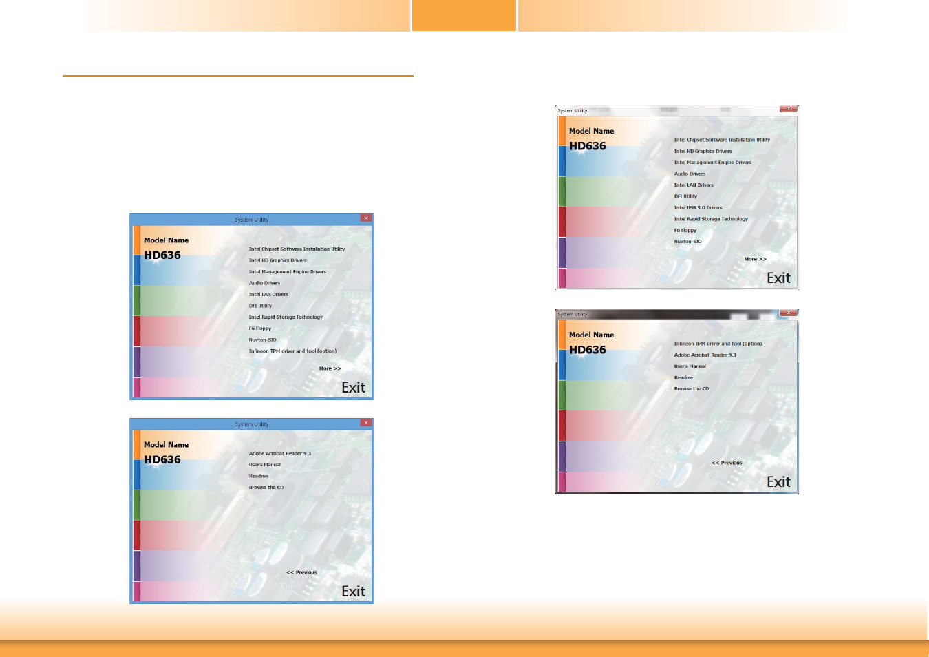 Chapter 4 - supported software, Chapter 4 | DFI HD636-H81CS User Manual | Page 52 / 83