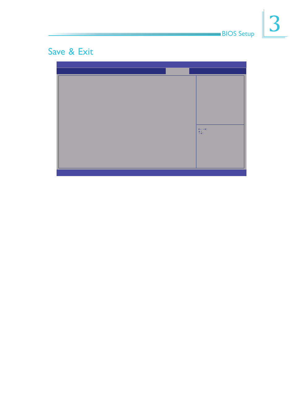 Save & exit, Bios setup | DFI MB630-CRM User Manual | Page 89 / 171