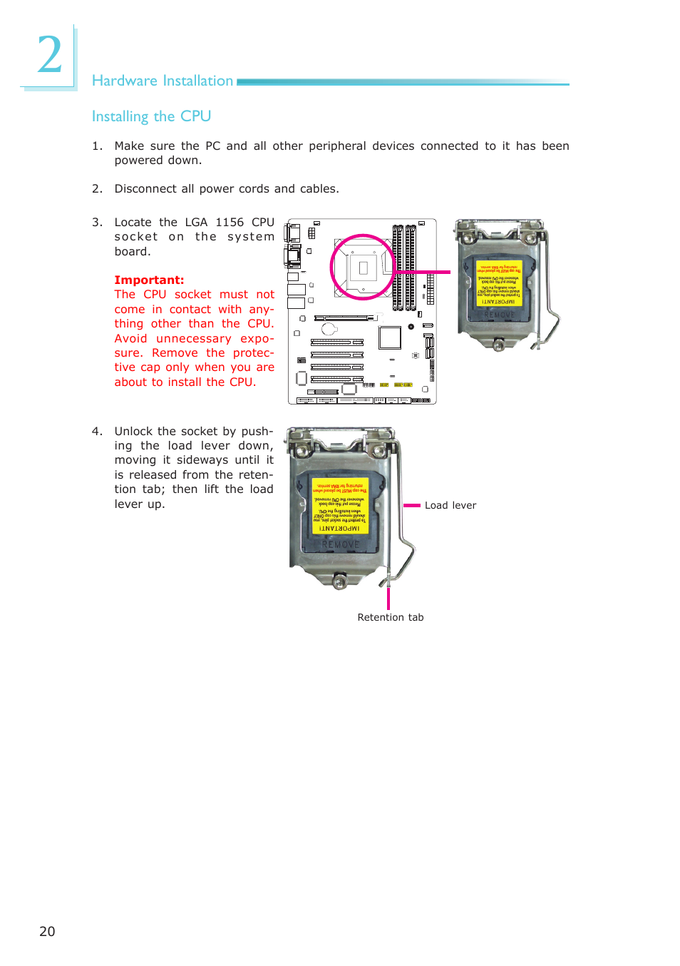 DFI PT631-IPM User Manual | Page 20 / 184