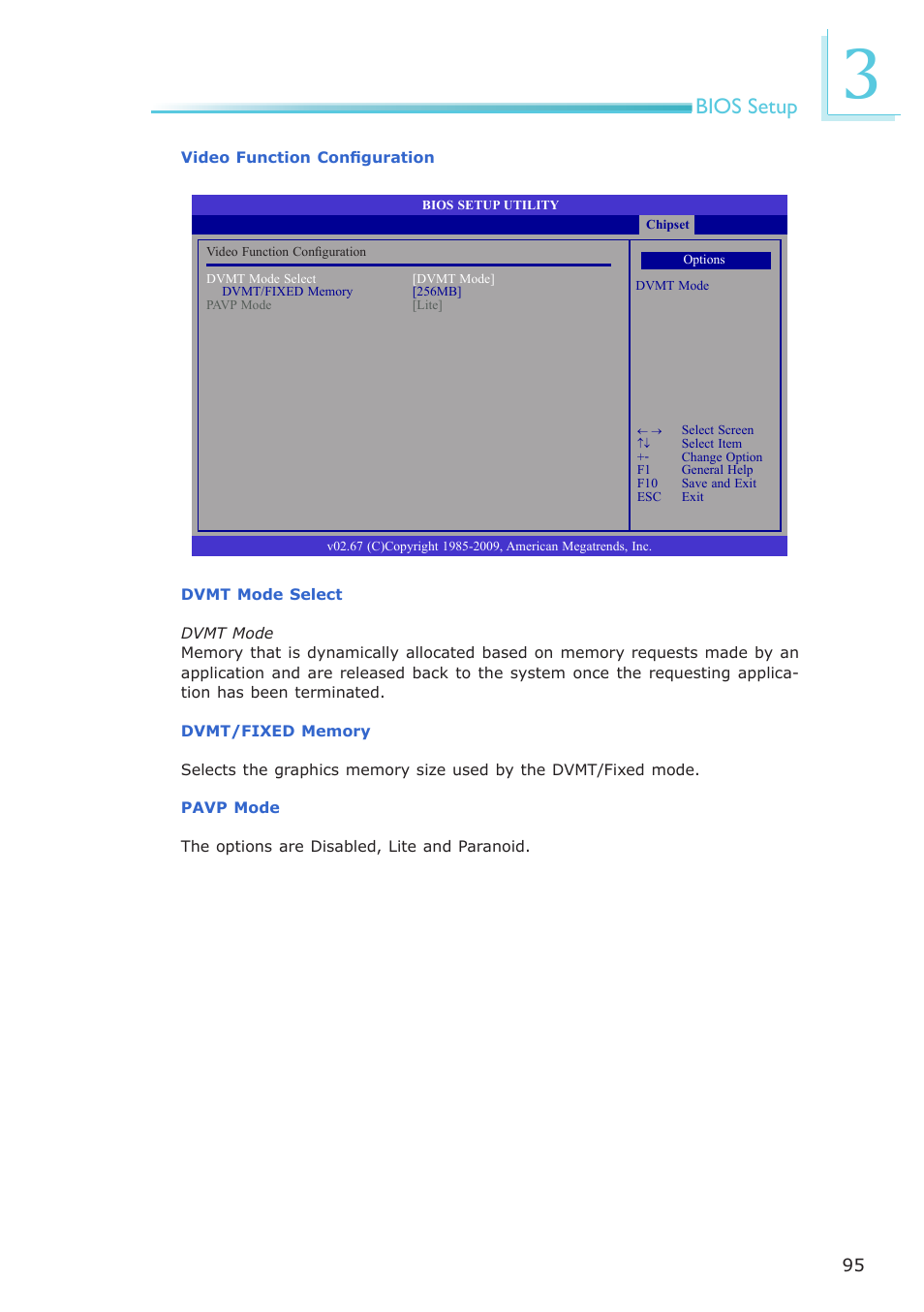 Bios setup | DFI PT631-IPM User Manual | Page 95 / 184