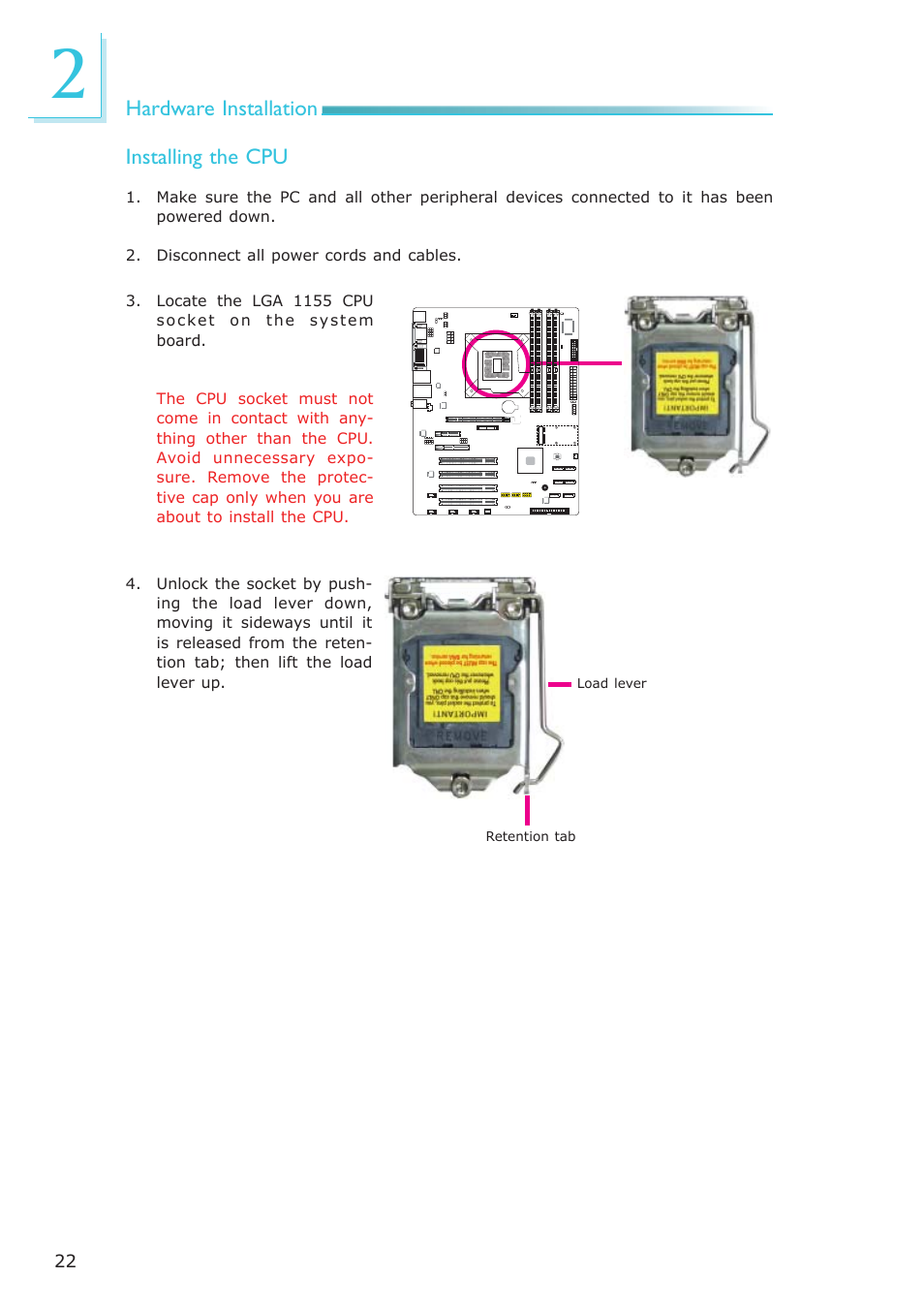 DFI SB630-CRM User Manual | Page 22 / 183