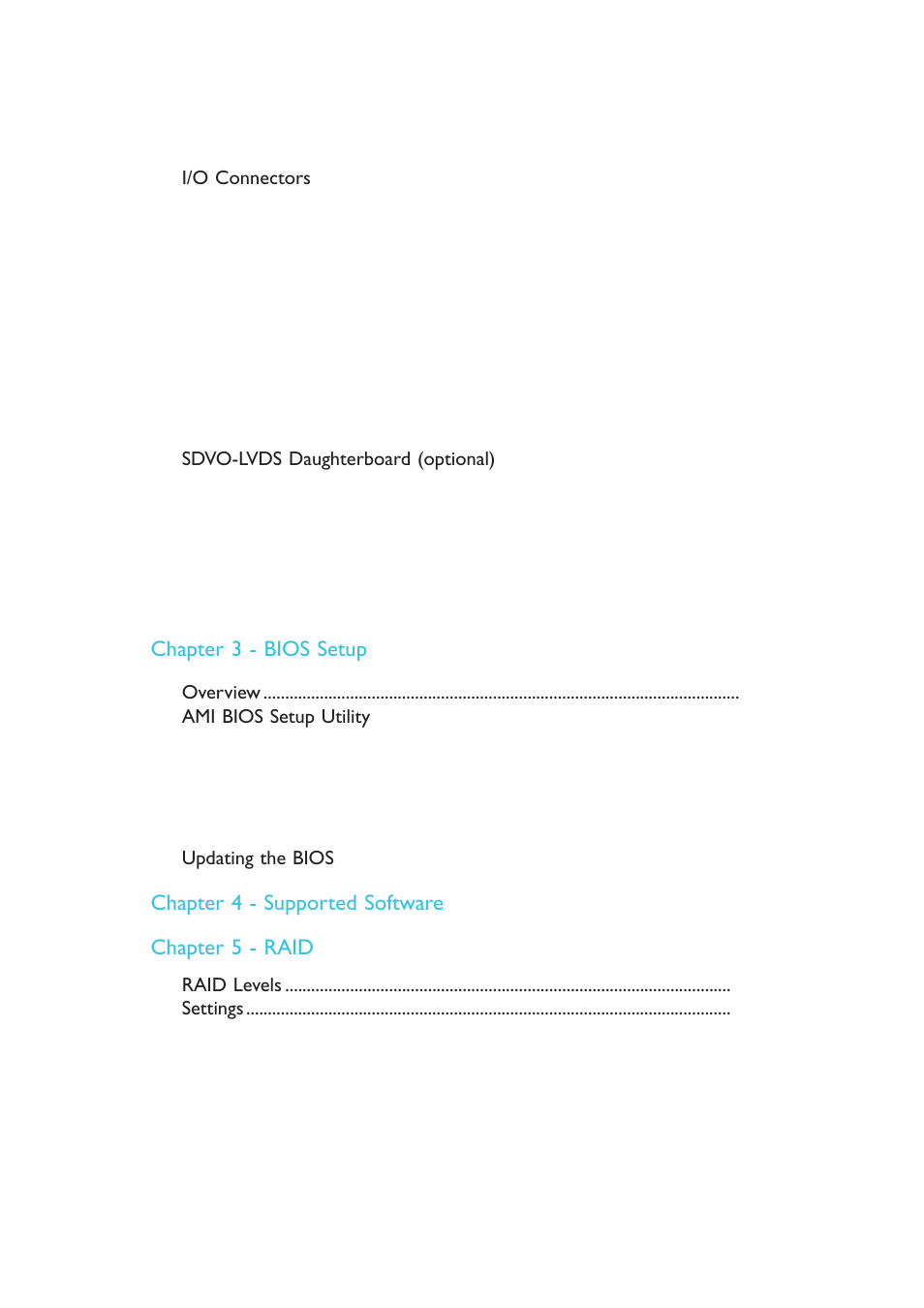 DFI SB630-CRM User Manual | Page 5 / 183