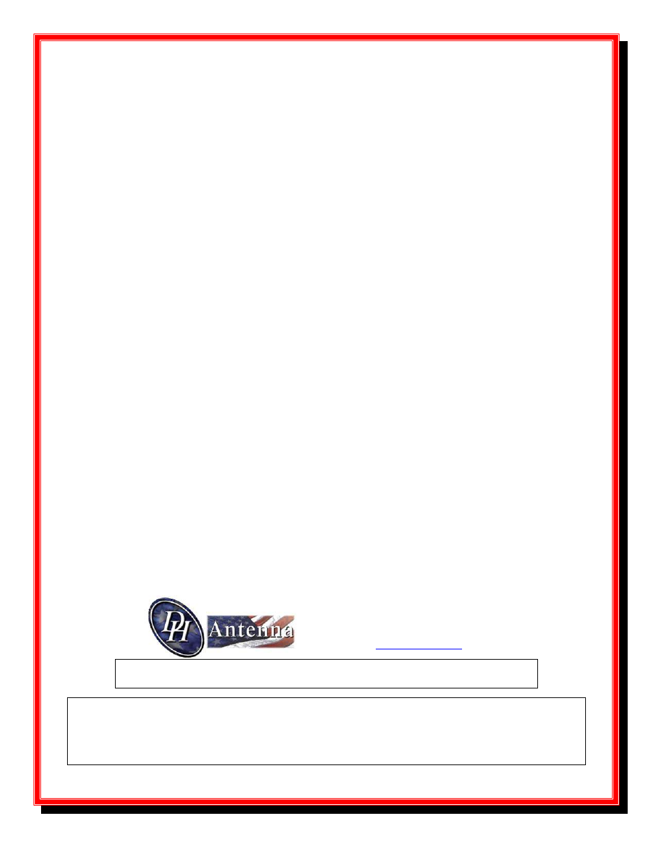 Missing parts warranty | DH Satellite GIBRALTER IV MOUNT User Manual | Page 18 / 18