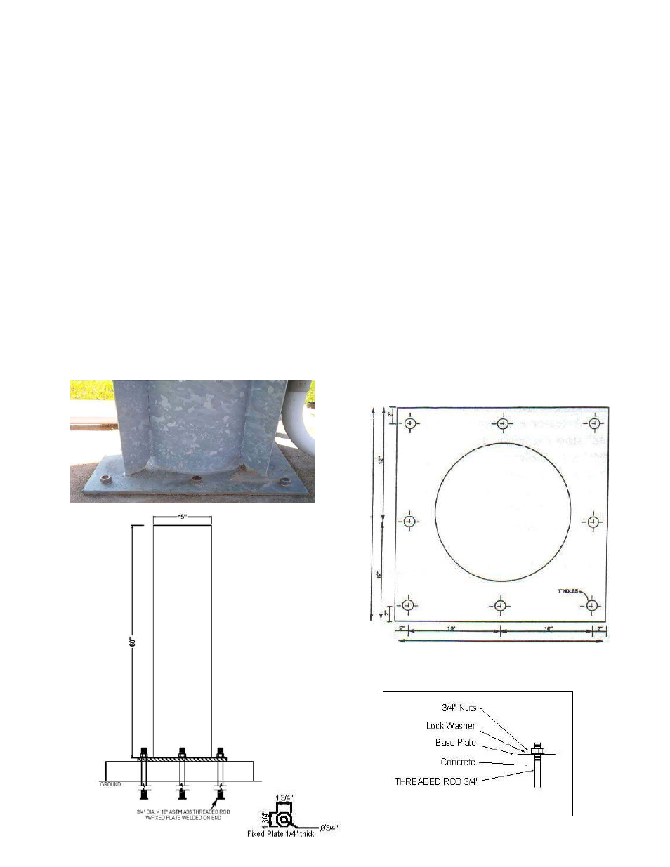 Installation of base | DH Satellite GIBRALTER IV MOUNT User Manual | Page 3 / 18