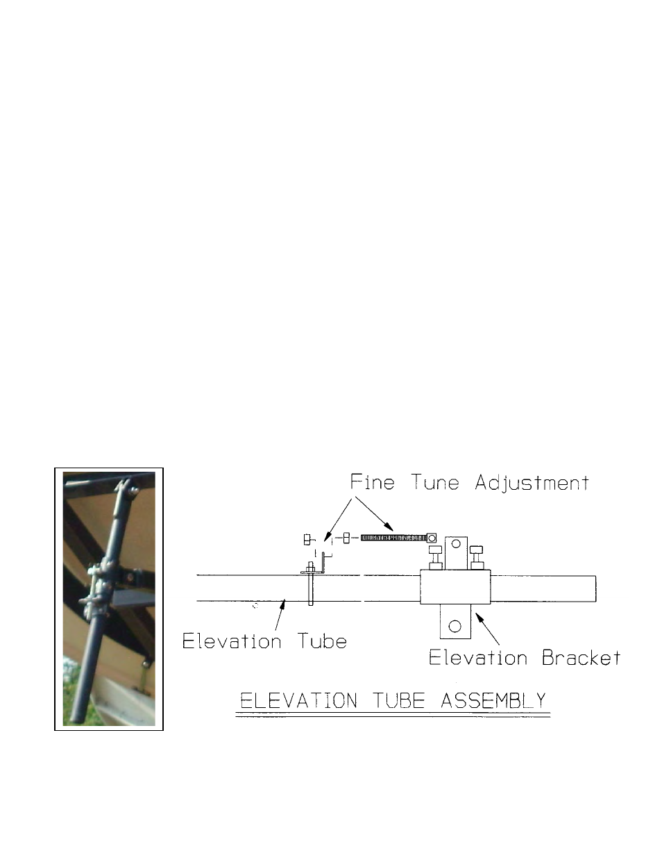 Fi ne tuning the antenna, Elevation fine tuning | DH Satellite 60 Fixed Az-El Mount User Manual | Page 14 / 21
