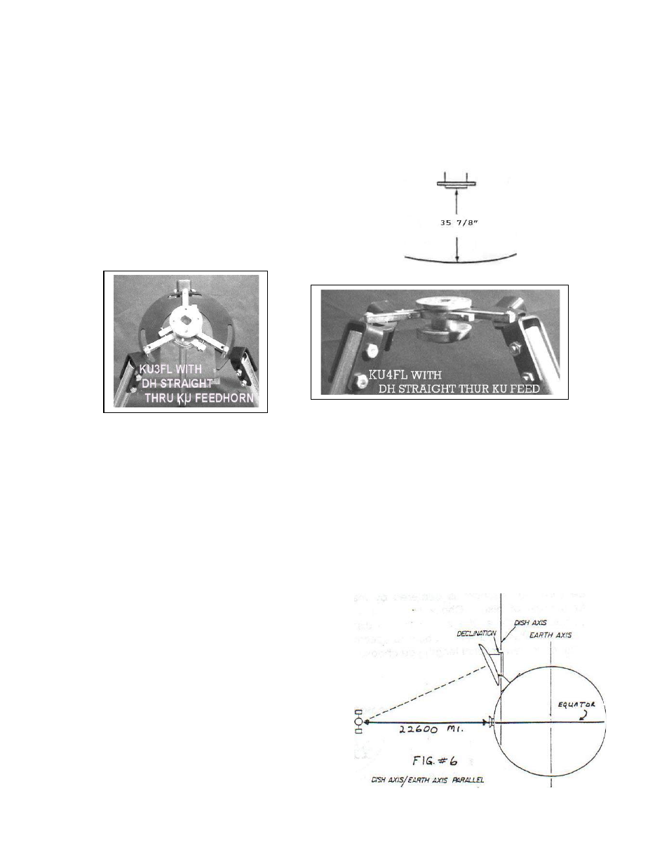 Final assembly of antenna and mount | DH Satellite 39 Polar Or Az-EL Series User Manual | Page 4 / 9