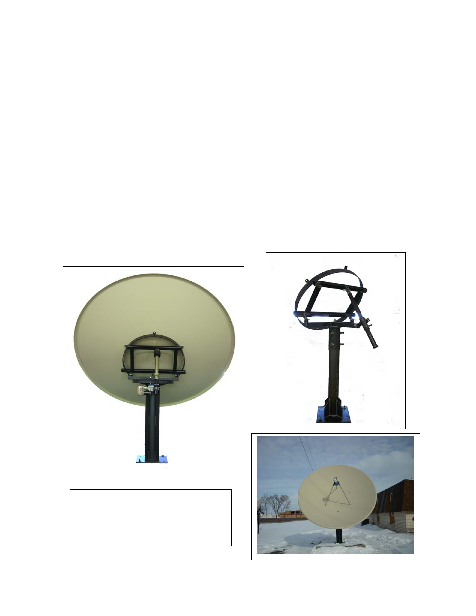 09final inspection, Final inspection of the antenna | DH Satellite Gibralter Ge-Mini User Manual | Page 9 / 10