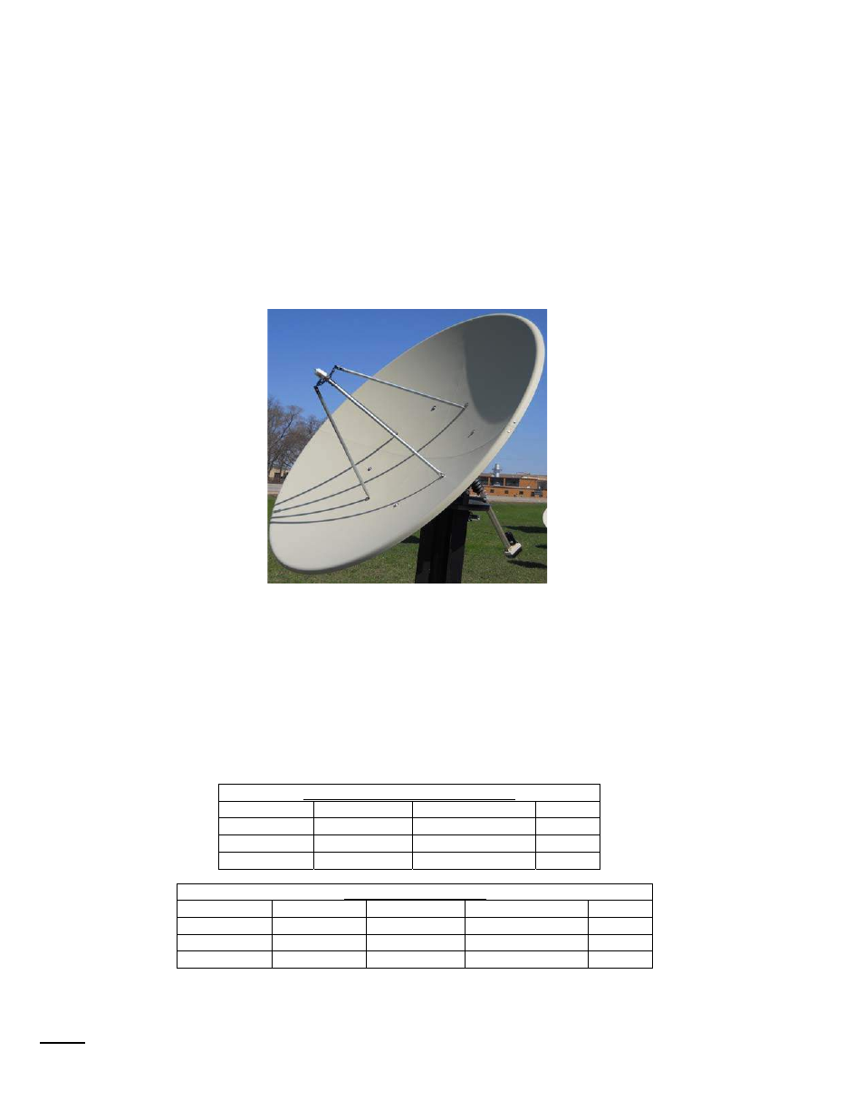 Parts list for: the “dual powered ge-mini | DH Satellite Gibralter Gemini Sectional Antenna Mount User Manual | Page 2 / 13