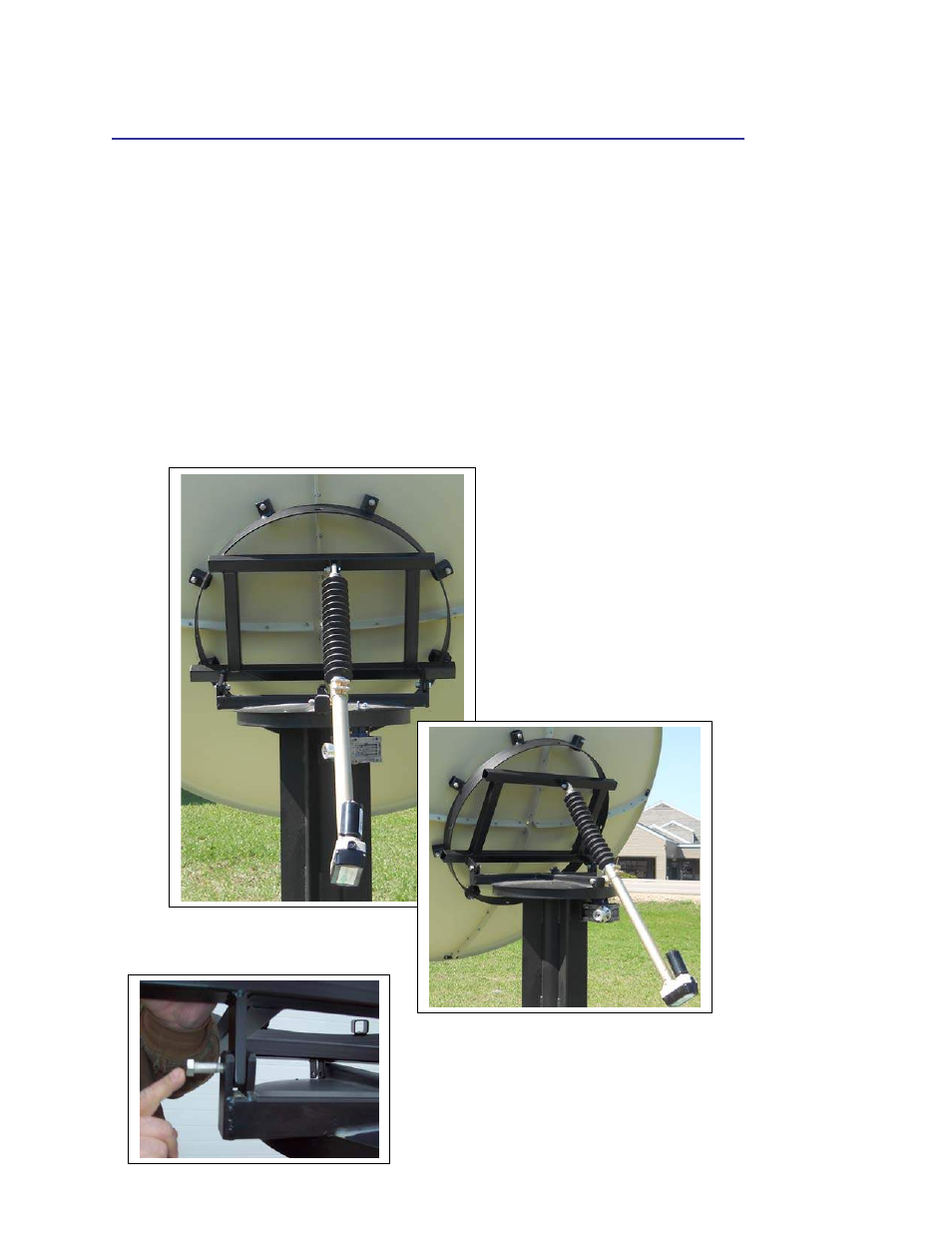 Assemble ring to base stand | DH Satellite Gibralter Gemini Sectional Antenna Mount User Manual | Page 5 / 13