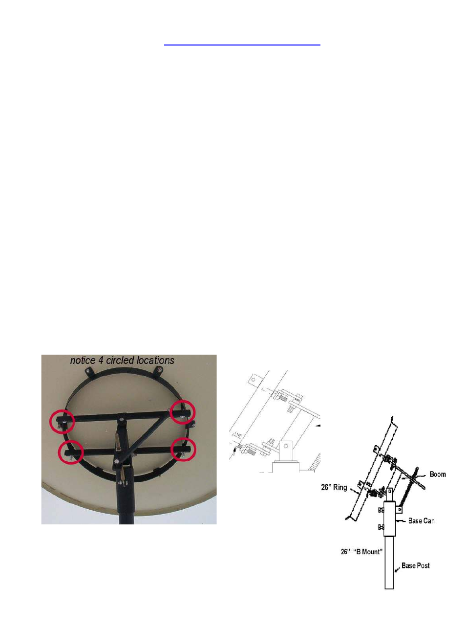 Assembly of the mount | DH Satellite 26 Polar Series User Manual | Page 5 / 9