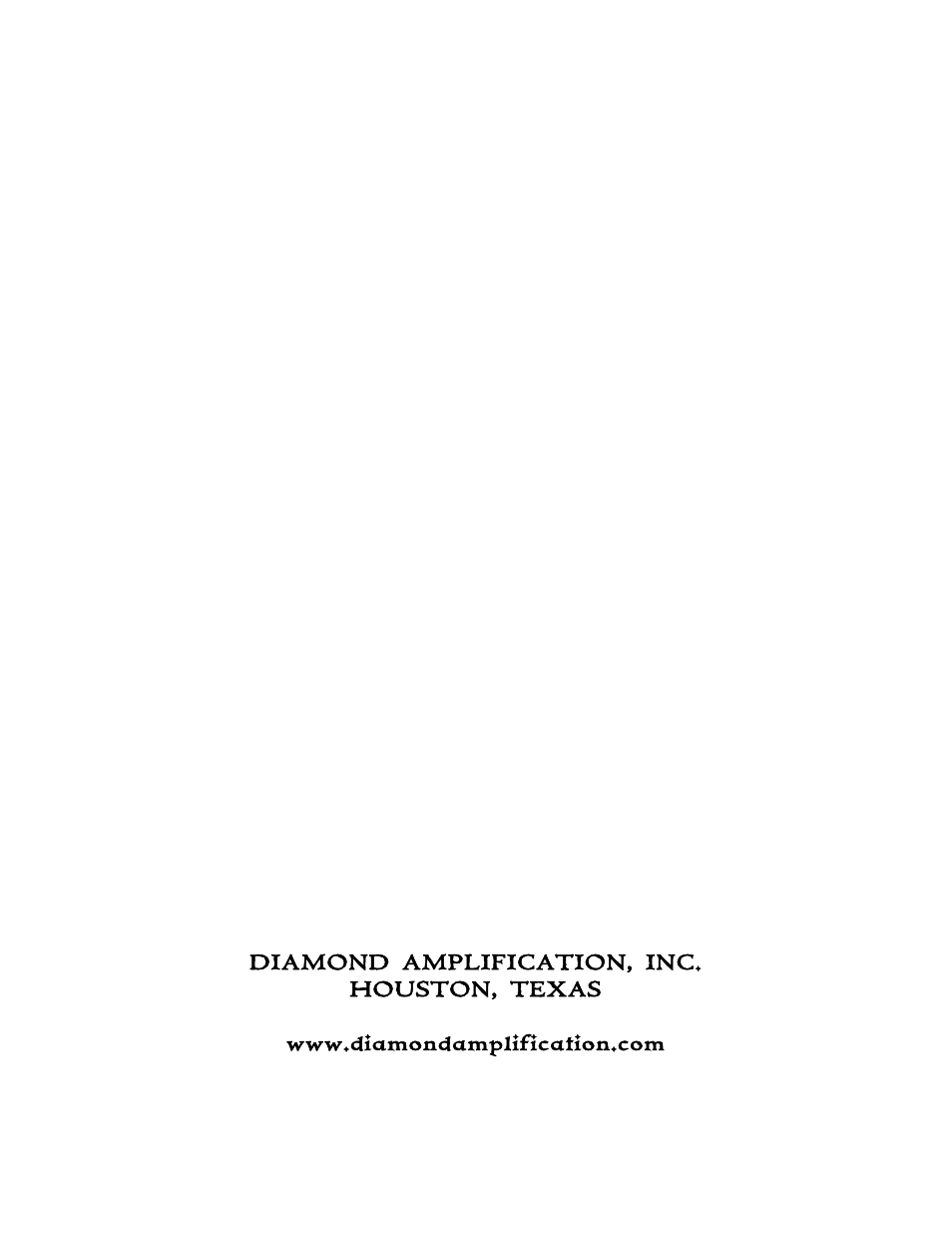Diamond Amplification Assassin User Manual | Page 9 / 9