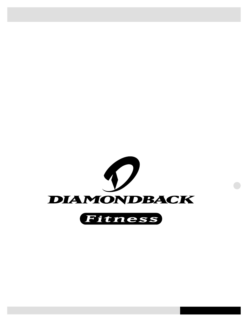 Diamondback Fitness 1100U User Manual | 24 pages