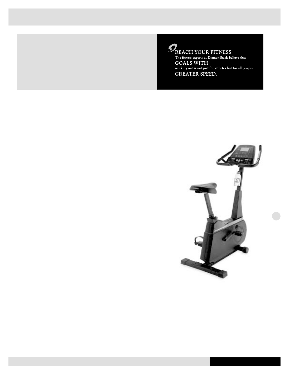 1100u assembly instructions | Diamondback Fitness 1100U User Manual | Page 5 / 24