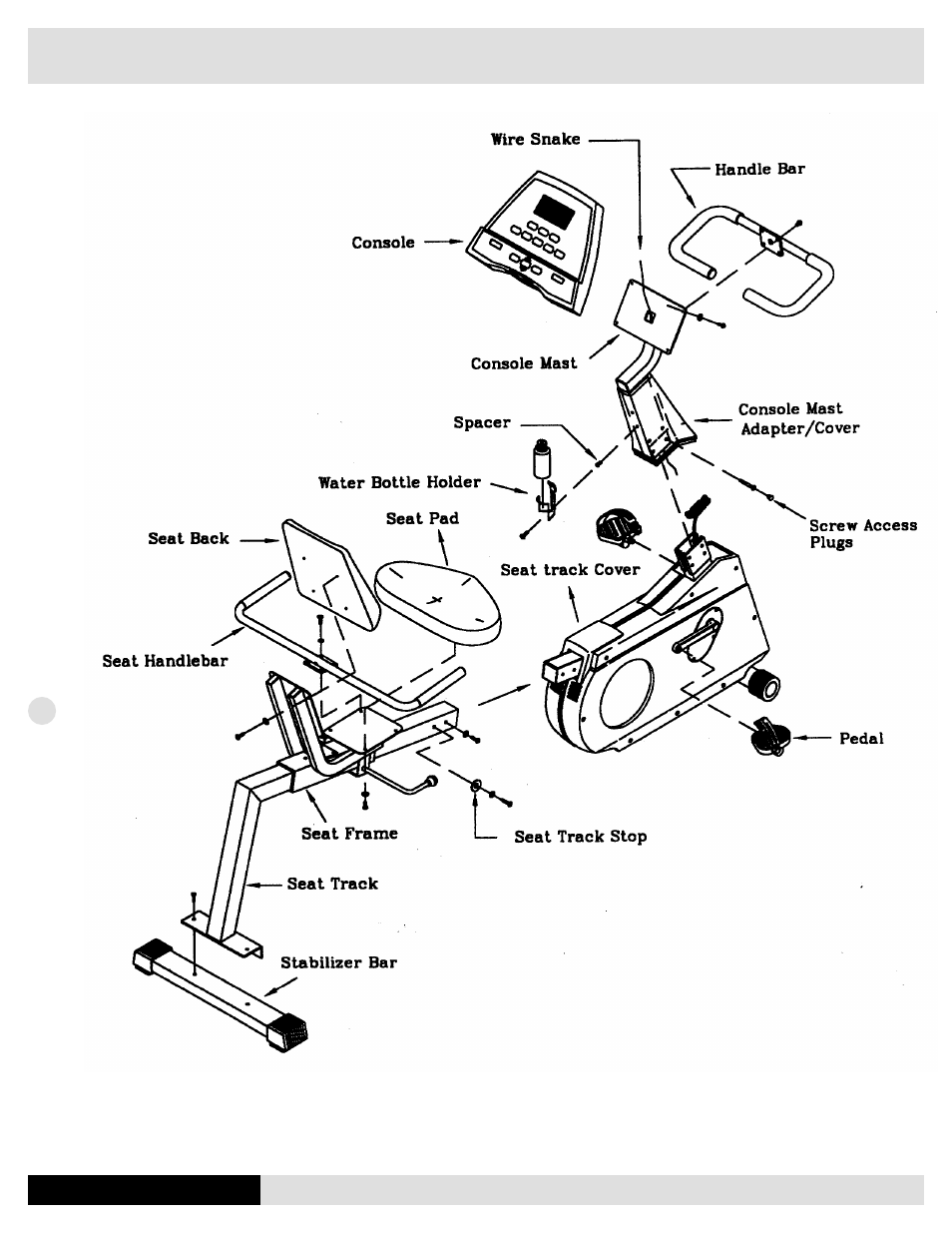 1100r assembly drawing | Diamondback Fitness 1100U User Manual | Page 6 / 24