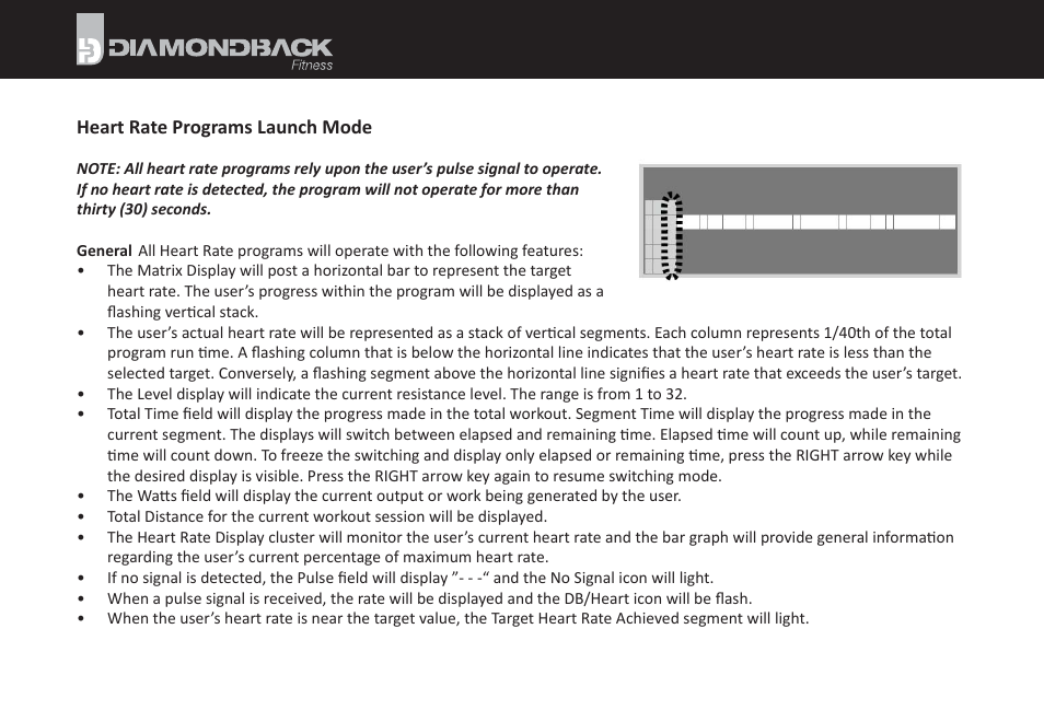 Diamondback Fitness 910Ef User Manual | Page 38 / 56